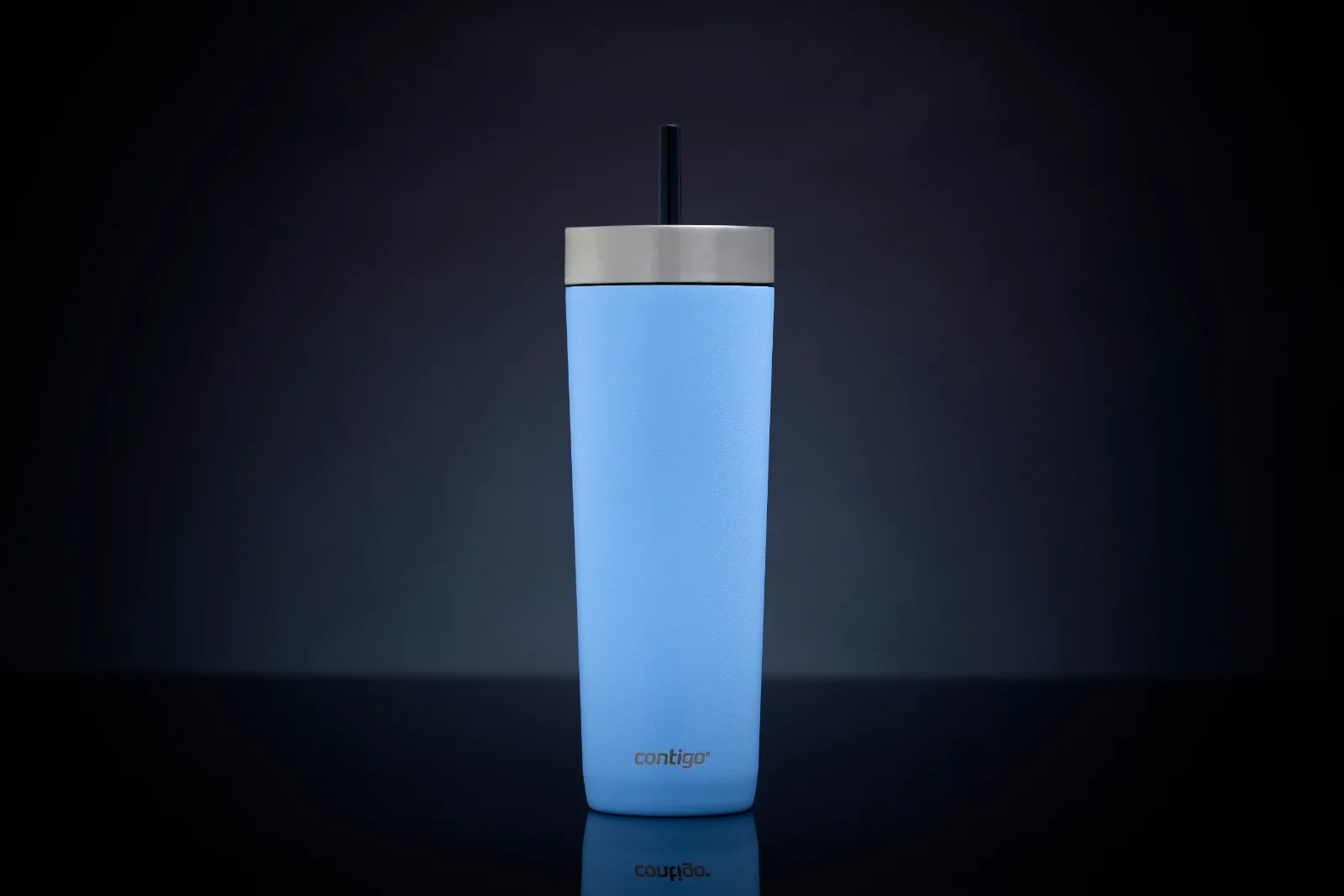 Contigo No-Spill Tumbler Thermalock Trinkhalmbecher – Periwinkle – 720 ml